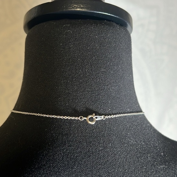 Vintage 16" Kelly Waters Pewter Necklace - Picture 3 of 5